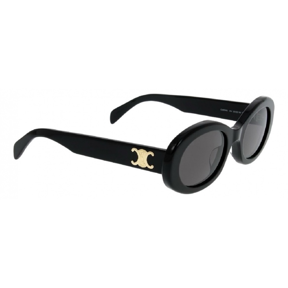 CELINE Triomphe logo oval sunglasses - Picture 1 of 3